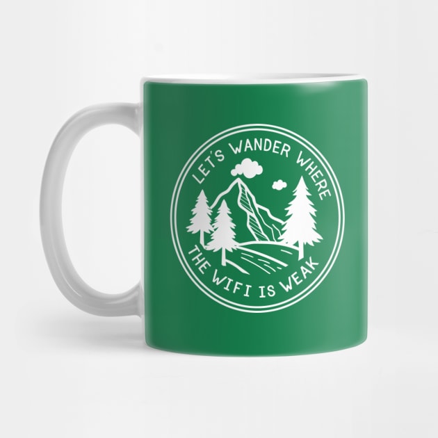 Let's Wander by DIGITAL MERCH CREATIONS